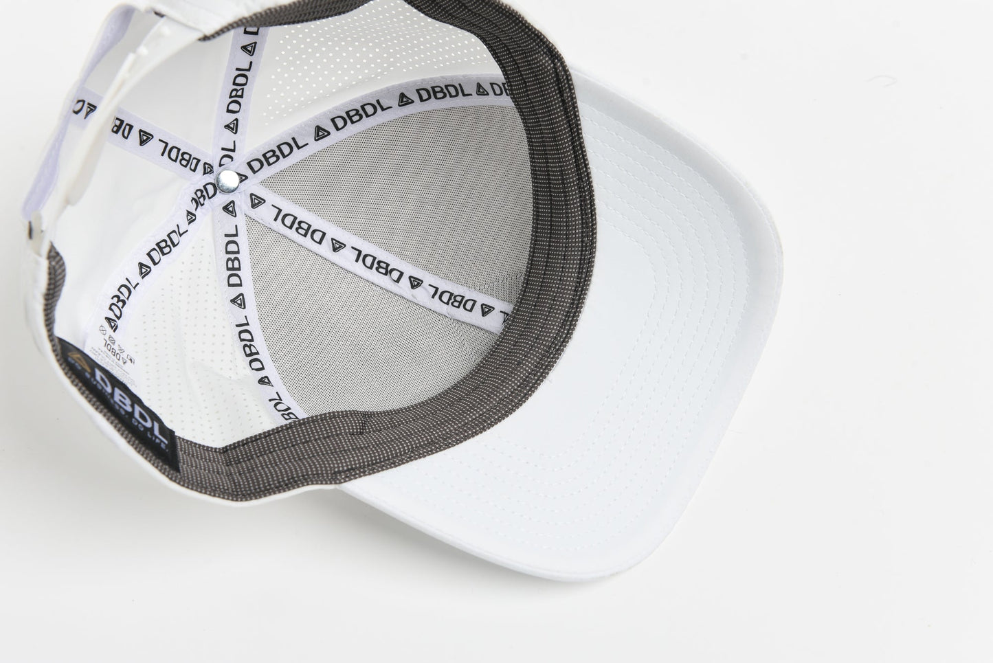 DBDLWhite Birdie Hat Blank