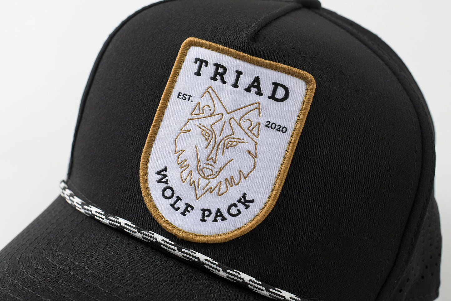 Classic Black Triad Hat