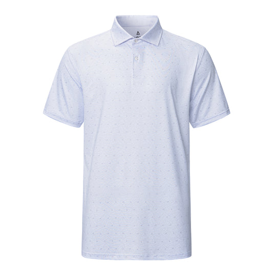 White Elevation Polo