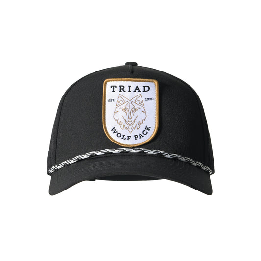 Classic Black Triad Hat