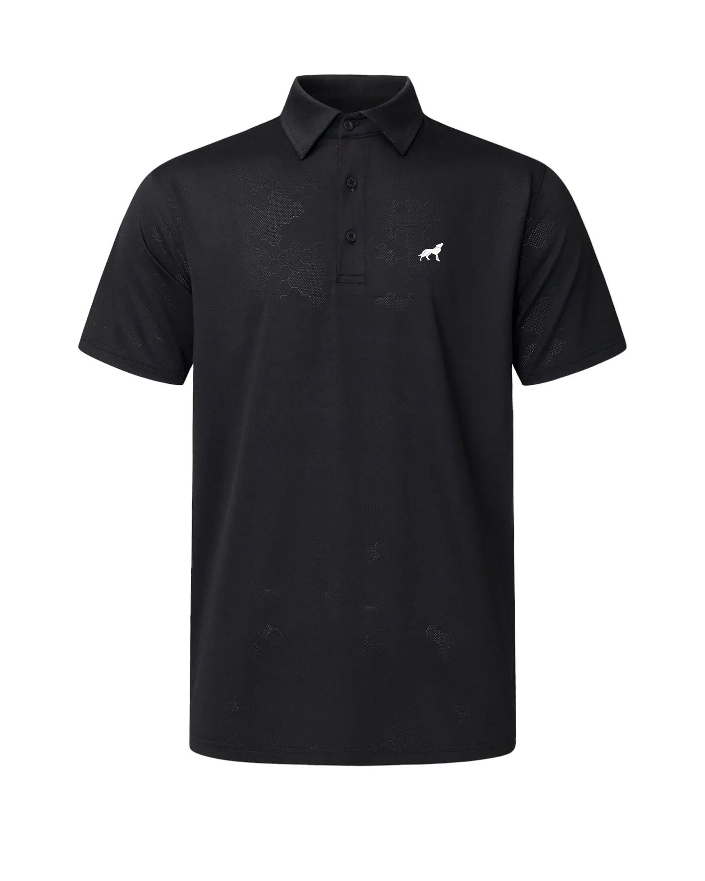 DBDL Mens Swell polo Black