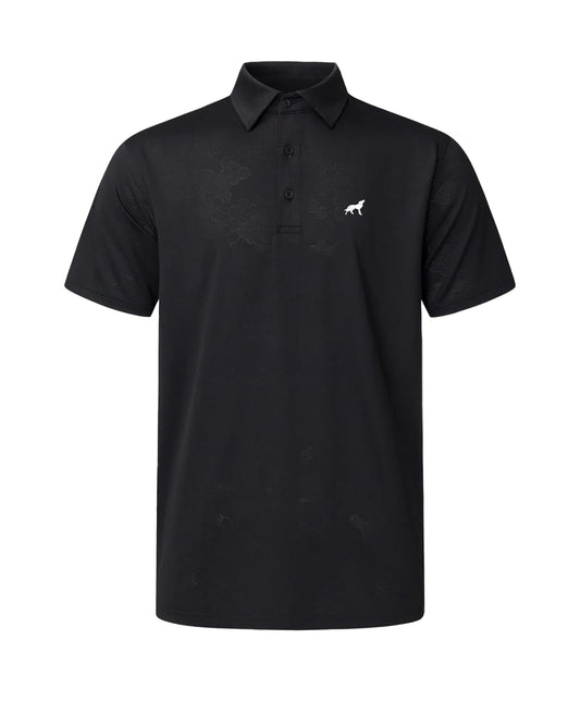 DBDL Mens Swell polo Black