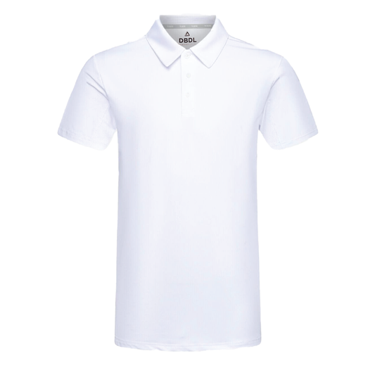 DBDL Crest 2.0 White Polo